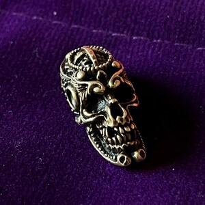 skull beads brass bead lanyard bead  paracord beads   keychain lanyard  accessories keychain   lanyard keychain