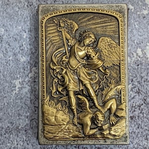 emblema in ottone per accendino, scatola di fiammiferi, portasigarette,