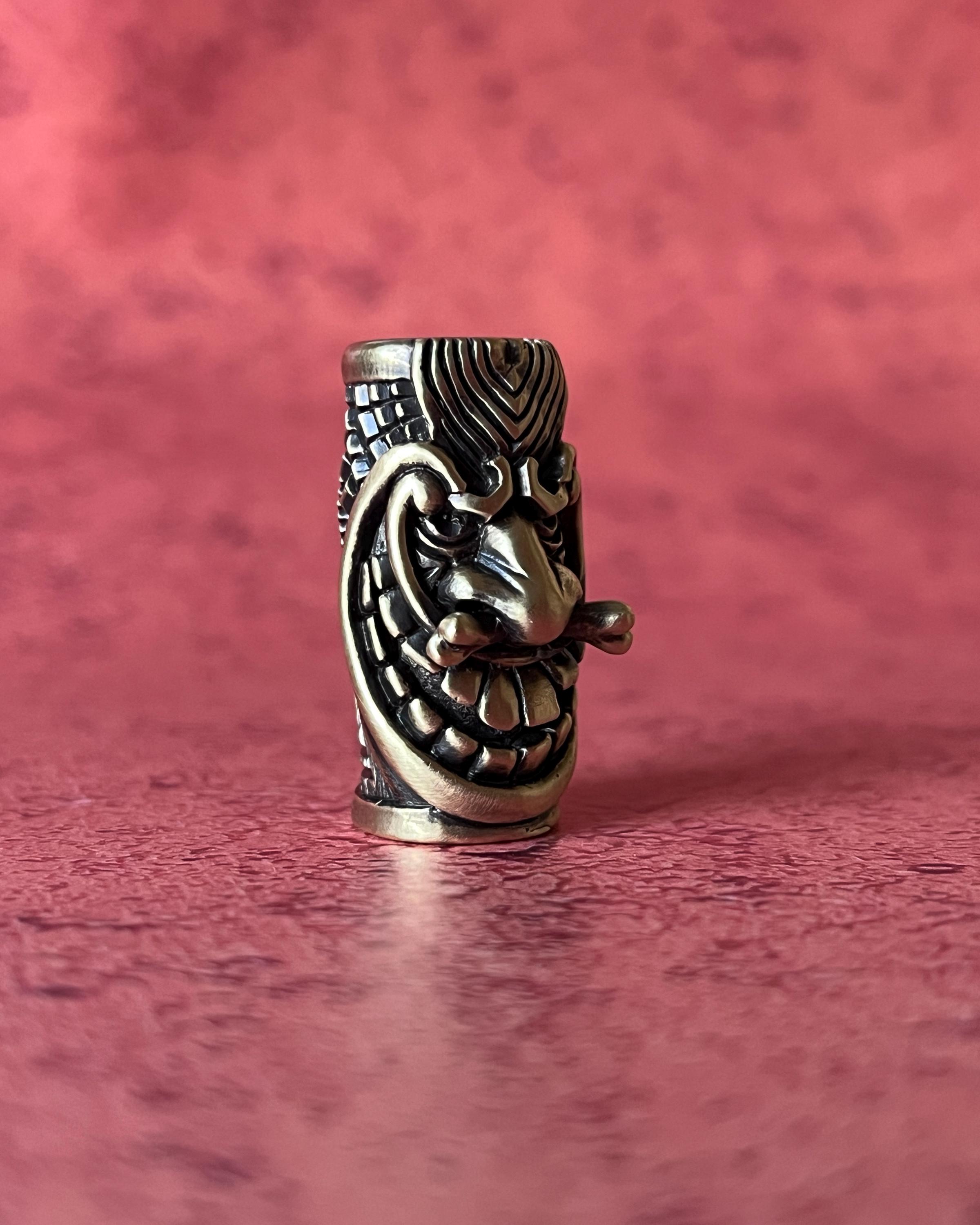 Tiki Totem Keychain - Etsy