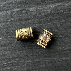 set of 2 pieces -brass bead \  lanyard for keys\ custom bead \  pandora beads\   lanyard for keys