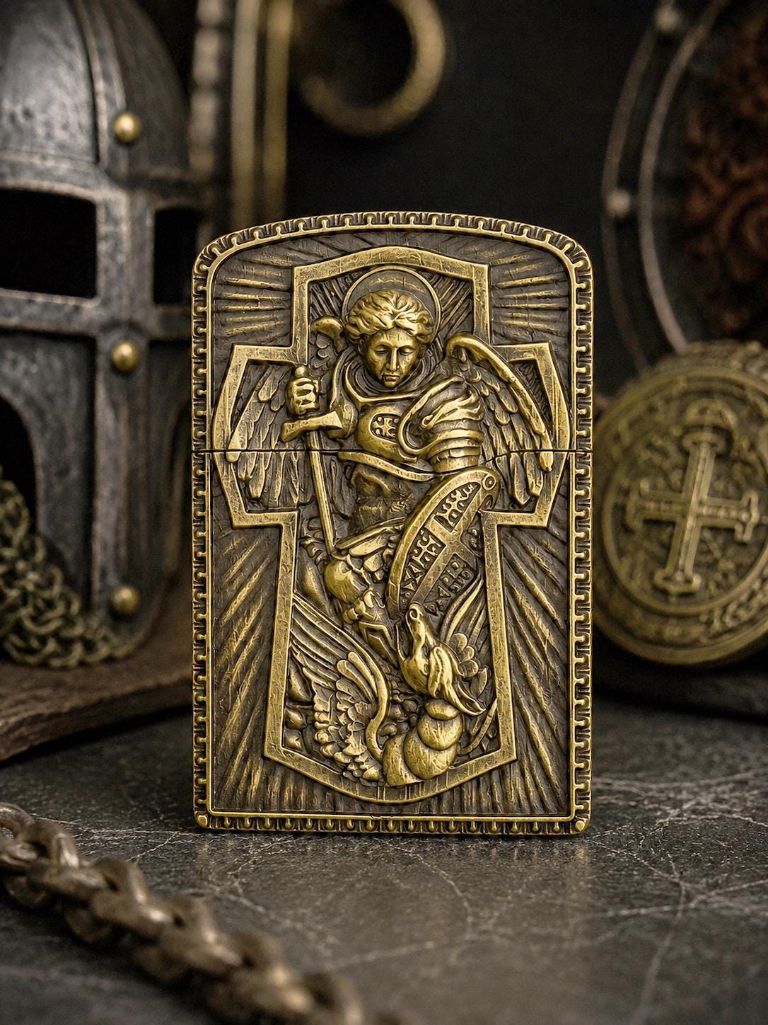 Devil Zippo - Etsy