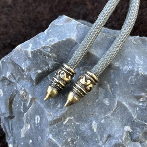 set of 2 pieces -brass bead \  lanyard for keys\ custom bead \  pandora beads\   lanyard for keys