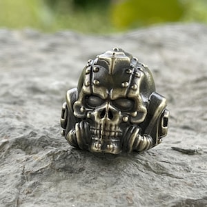 skull beads brass bead lanyard bead  paracord beads   keychain lanyard  accessories keychain   lanyard keychain