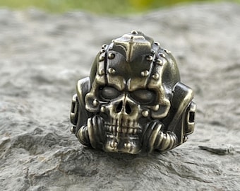 skull beads brass bead lanyard bead  paracord beads   keychain lanyard  accessories keychain   lanyard keychain