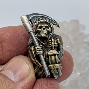 grim Reaper skull beads brass bead lanyard bead  paracord beads   keychain lanyard  accessories keychain   lanyard keychain  beaded fish