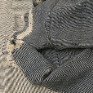 Denim Fabric Handloom Fabric Boho Fabric Handwoven Fabric - Etsy