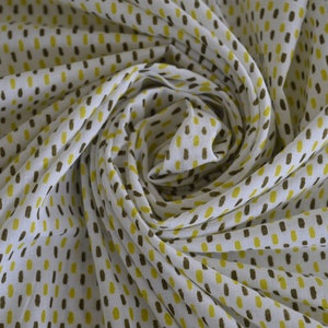 Soft Block Print Green Fabric, Hand Block Print, India Fabric, Voile cotton fabric, Fabric by yard, Block Print