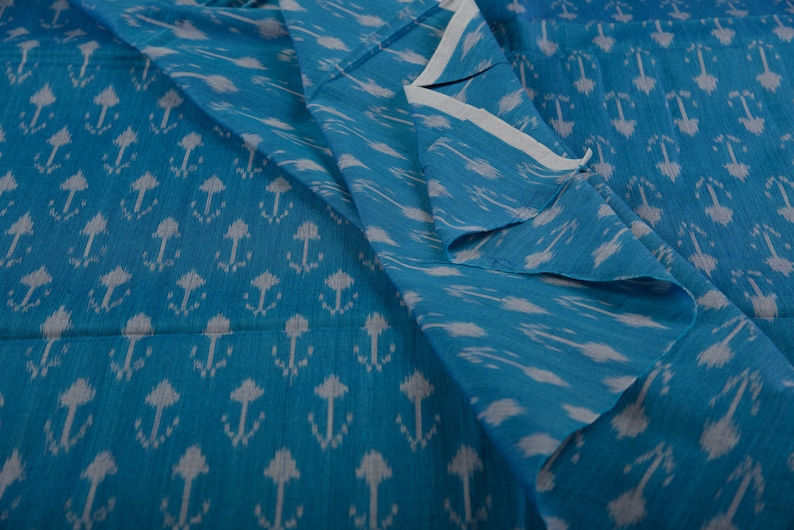 2/60 IKAT Fabric Ikat India Fabric Fabric by the Yard Hand | Etsy