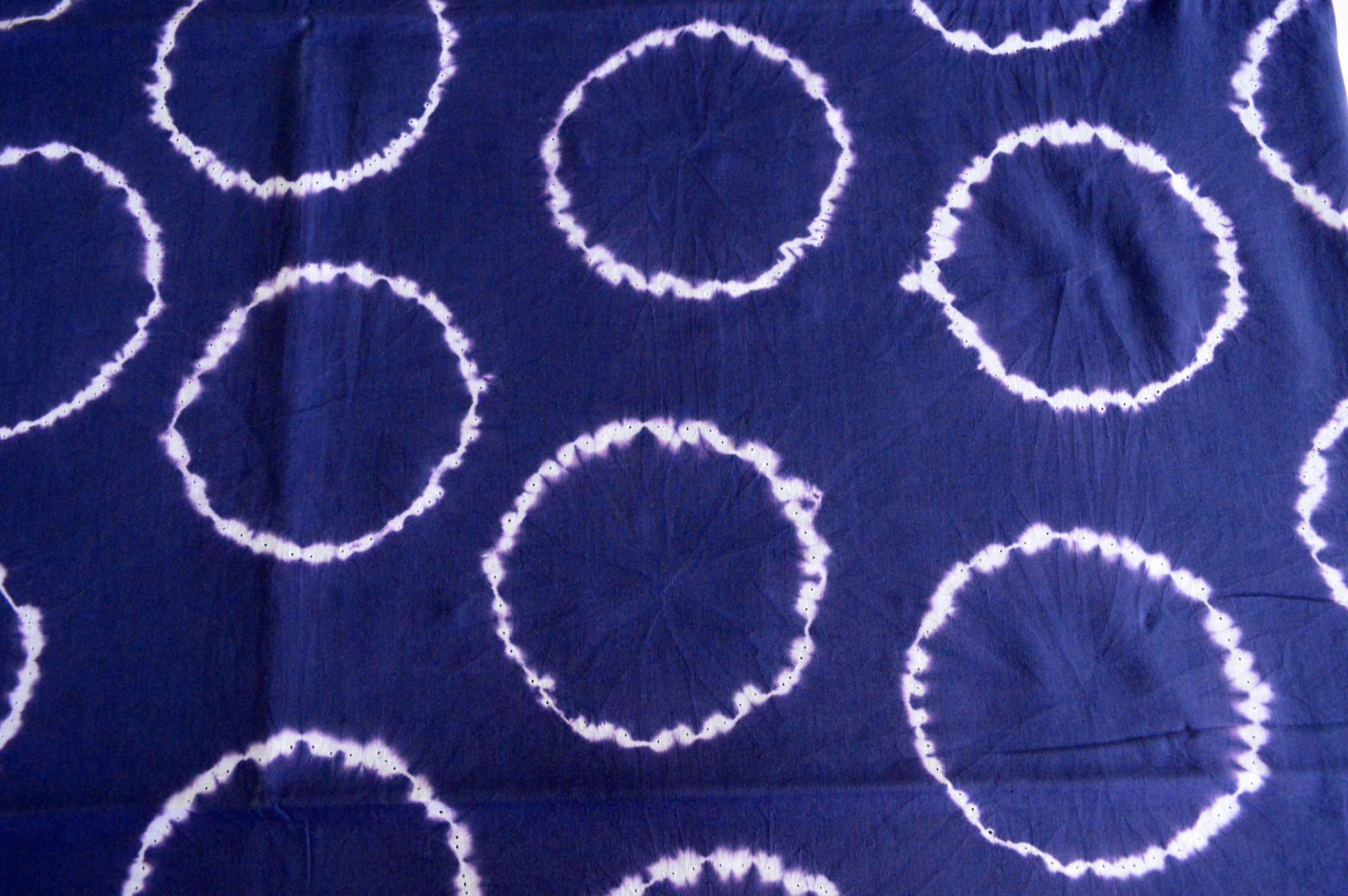 Shibori Fabric India Fabric Hand Dyed Fabric By The Yard Etsy