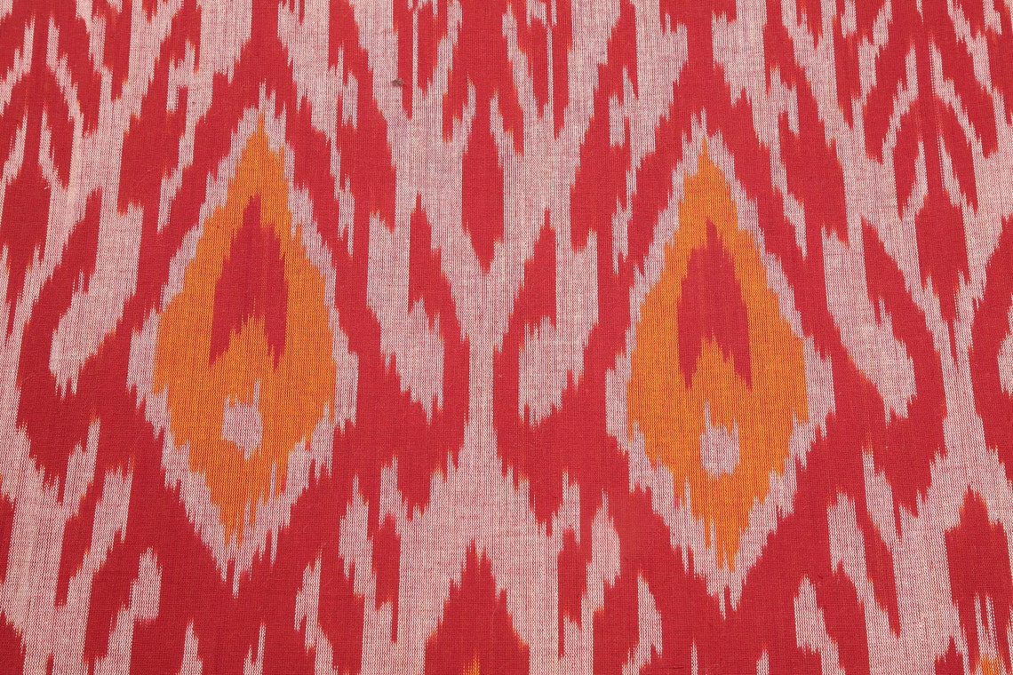 Indonesia Ikat Fabric Fine 2/120 Handloom Ikat Fabric Sewing Etsy