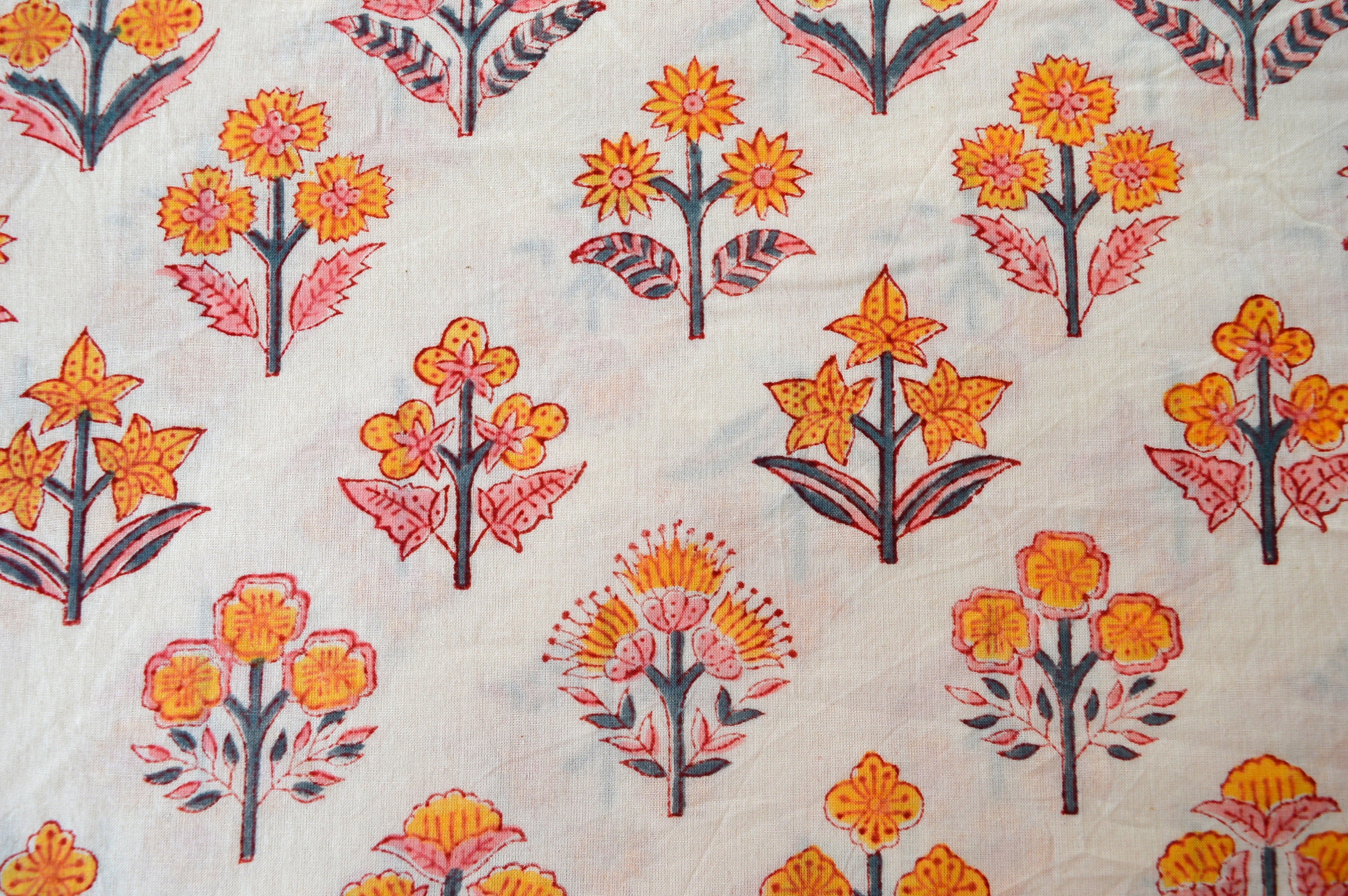 Block Printing Designs On Fabric