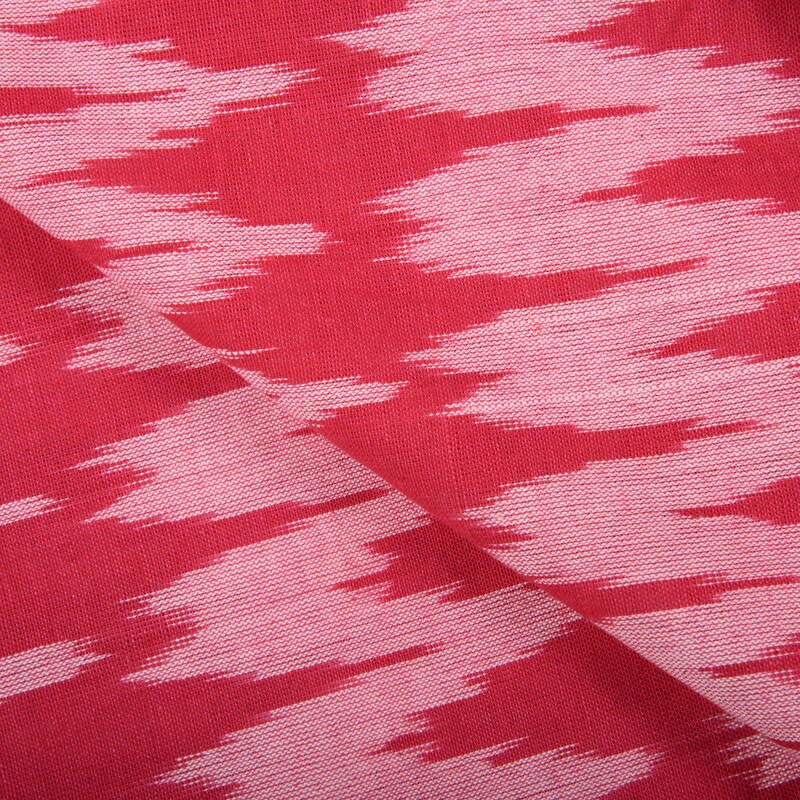 Red Ikat Fabric - Etsy