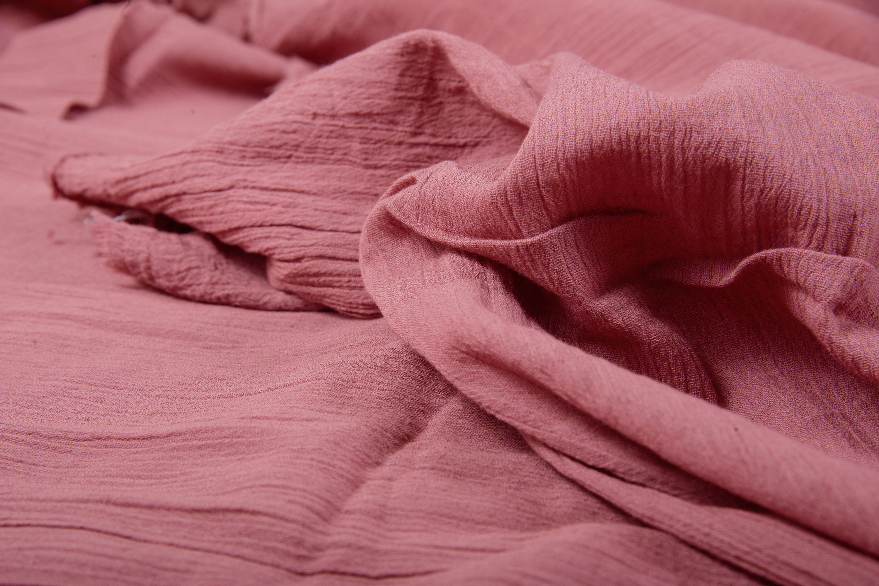 100 Cotton Old Rose Gauze Fabric by the Yard India Fabric by Etsy