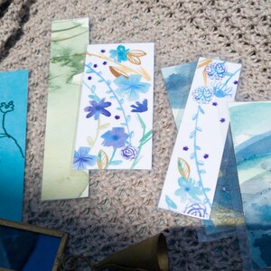 Bookmarks, Recycled Papers, Found Objects image 2