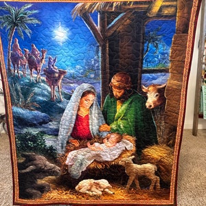 Christmas Nativity quilt