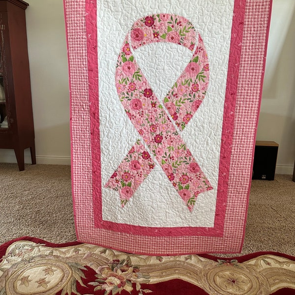 Breast Cancer Quilt Etsy