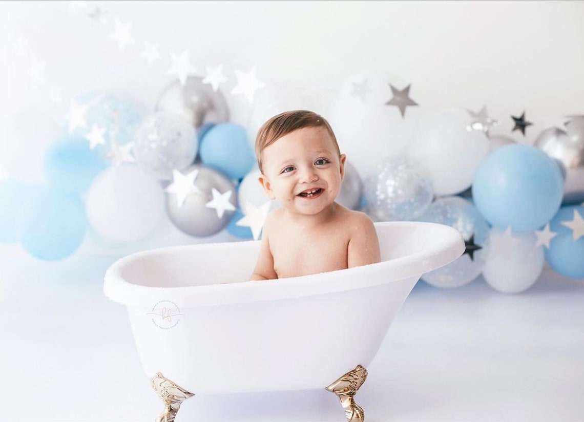 Baby Splash Mini Bathtub White Photography Prop Etsy