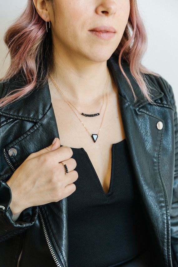 Wearing black tourmaline necklace deals