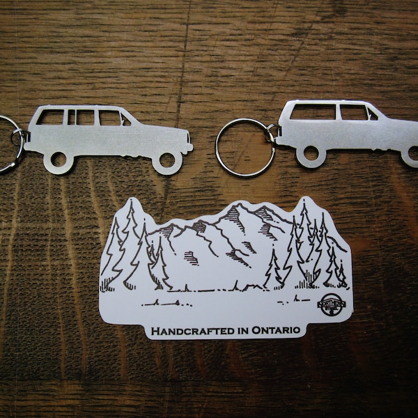 1984-2001 Jeep Cherokee XJ Keychain