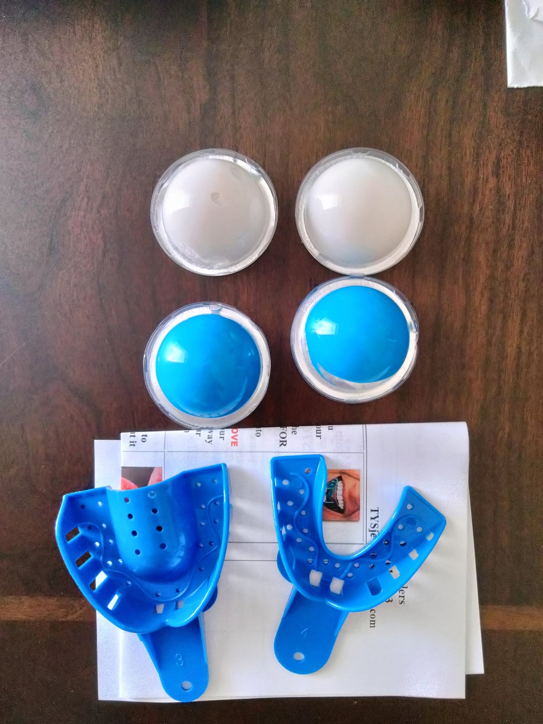 Custom Grillz Mold Kit Teeth Dental Impression Kit W/putty Full Kit