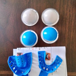 Adjustable Silicone Material Teeth Mold Dental Impression Kit Putty  Impression Tray - Dental Putty, Dental Impression Putty