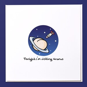 Vanavond bezoek ik Uranus Card