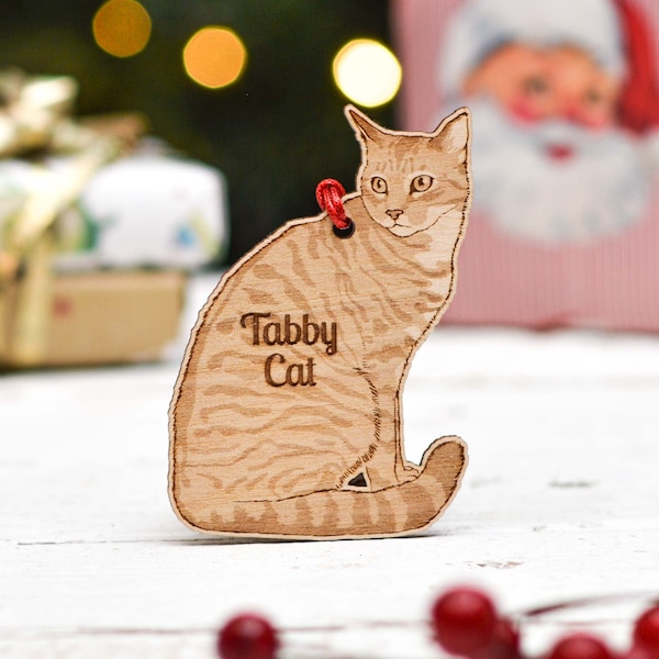 Personalised Cat Decoration