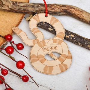 Personalised Snake Decoration