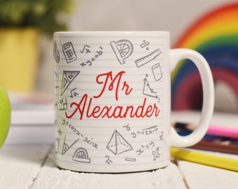 Personalised Maths Mug