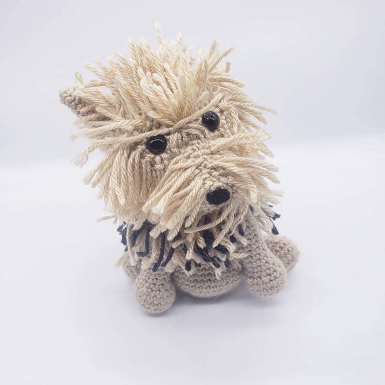 Crochet Yorkie Amigurumi Yorkie Yorkie Plush Yorkie Toy Etsy