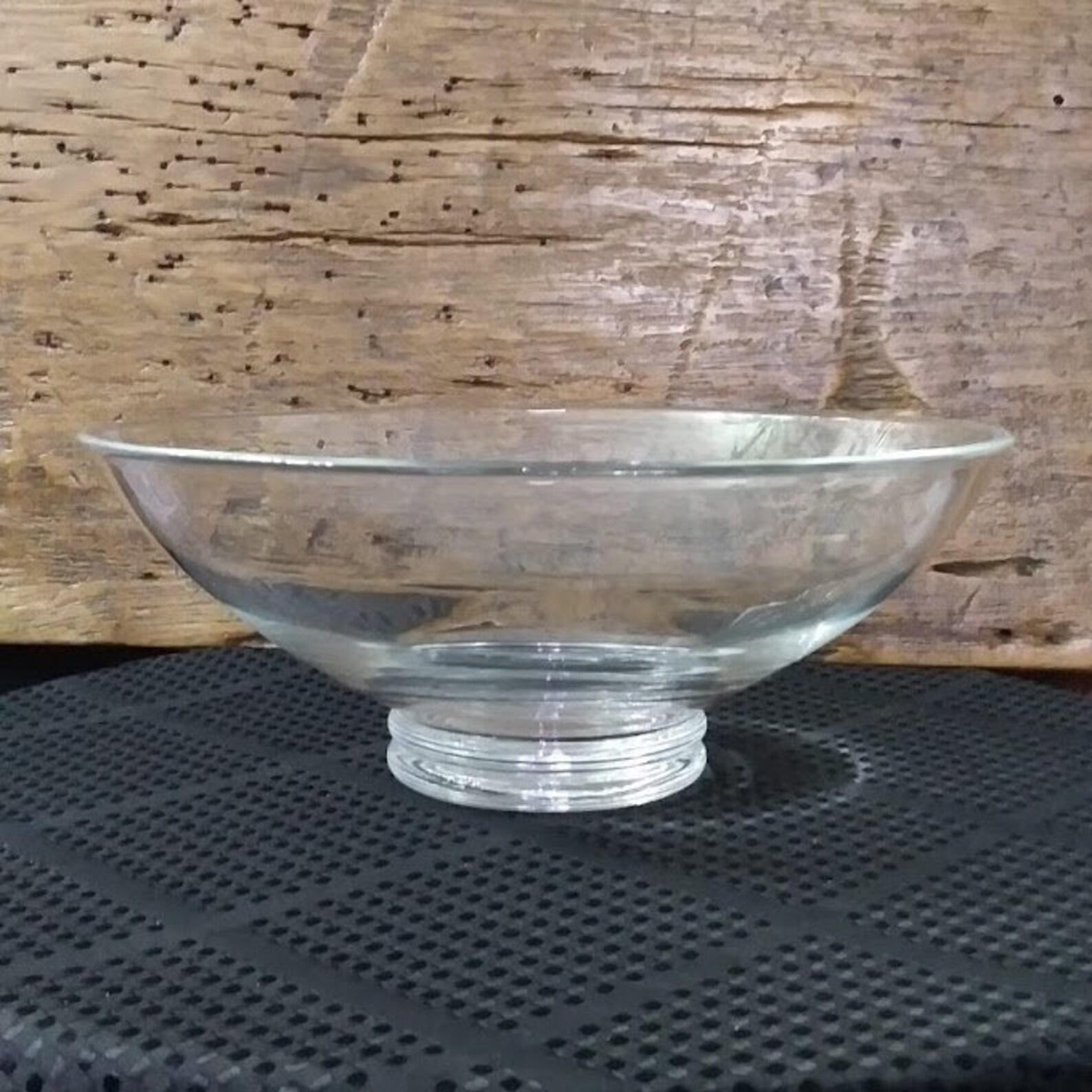 Large Krosno Glass Bowl Etsy