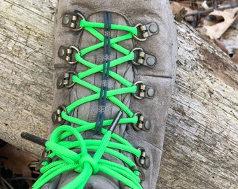 Paracord Shoe Laces with Metal Aglets - Free Shipping