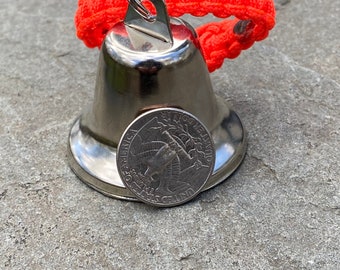 LARGE Liberty Bell with Split Ring Paracord Strap ** for Hiking/Hunting/Walking/Animal - Free Shipping