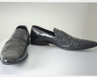 Vintage 90s MIU MIU, 90s Slip on Shoes , Designer Men's Shoe