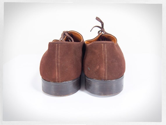 Vintage 50s Shoes, 60s Cap Toe Shoes, 50s Brown S… - image 5