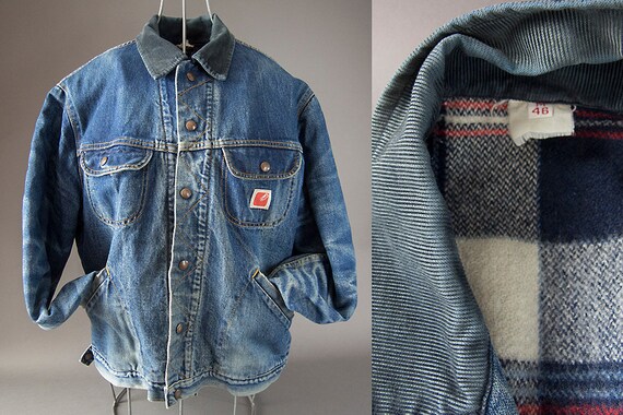 Retro 70s Jean Jacket, 70s GWG Jacket, 70s Barn Ja