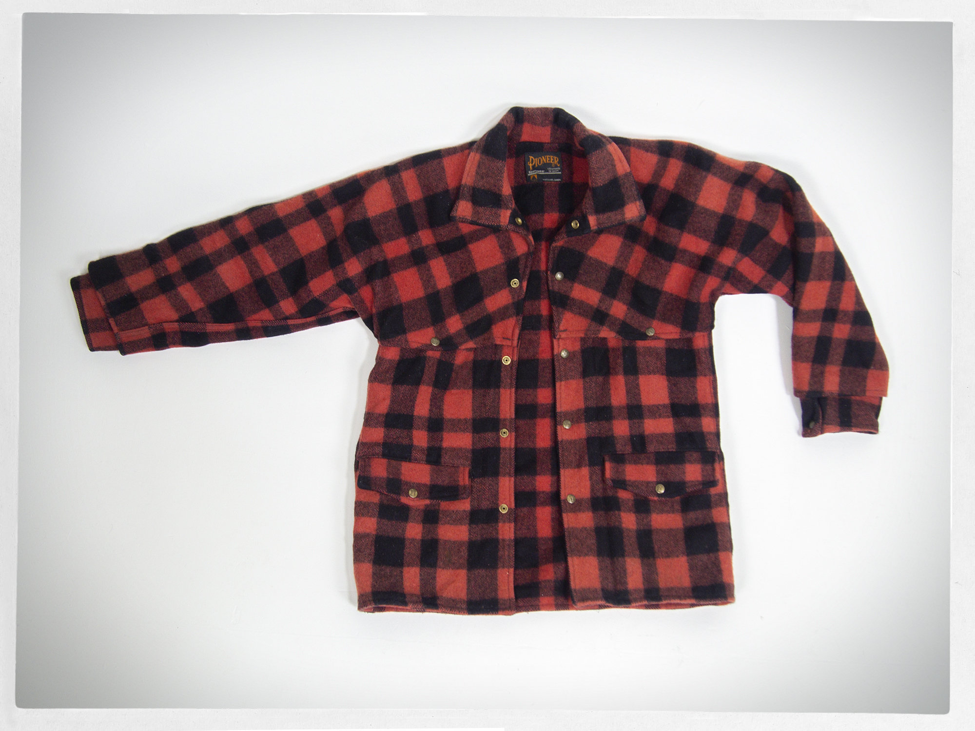 Retro 50s Hunting Coat, Wool Hunting Jacket, 60s Red Check Jacket