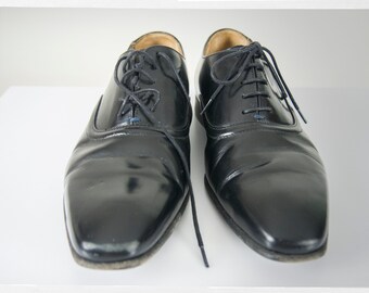 靴 1990s Archive Paul Smith leather shoes Vintage 90s Shoes, PAUL SMITH Shoes, Cap Toe Men's Shoes