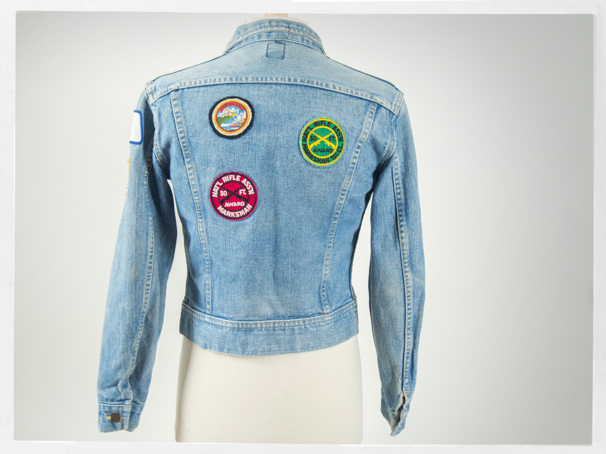 Vintage 80s LEE Jacket, Retro 80s Fashion Denim LEE Jacket Made in