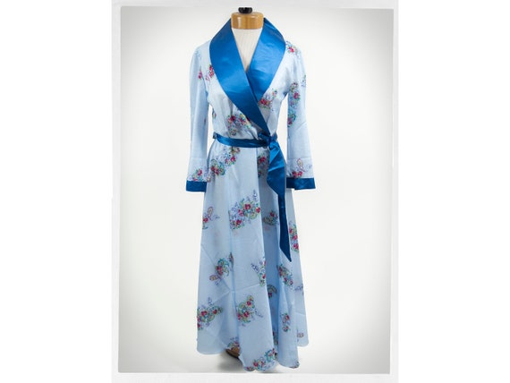 Retro 60s Robe, 70s Dressing Gown, Retro 70s House