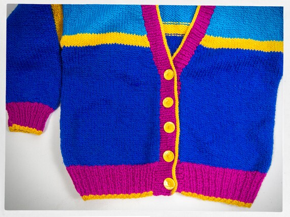 Retro 80s Sweater, 80s New Wave Cardigan, Hand Knit Sweater, Vintage Fashion, Knit Fashion, 80s Post Modern Cardigan, Boho Fashion, Street - Etsy Retro 80s Sweater, 80s New Wave Cardigan, Hand Knit Sweater, Vintage Fashion, Knit Fashion, 80s Post Modern Cardigan, Boho Fashion, Street - Etsy
