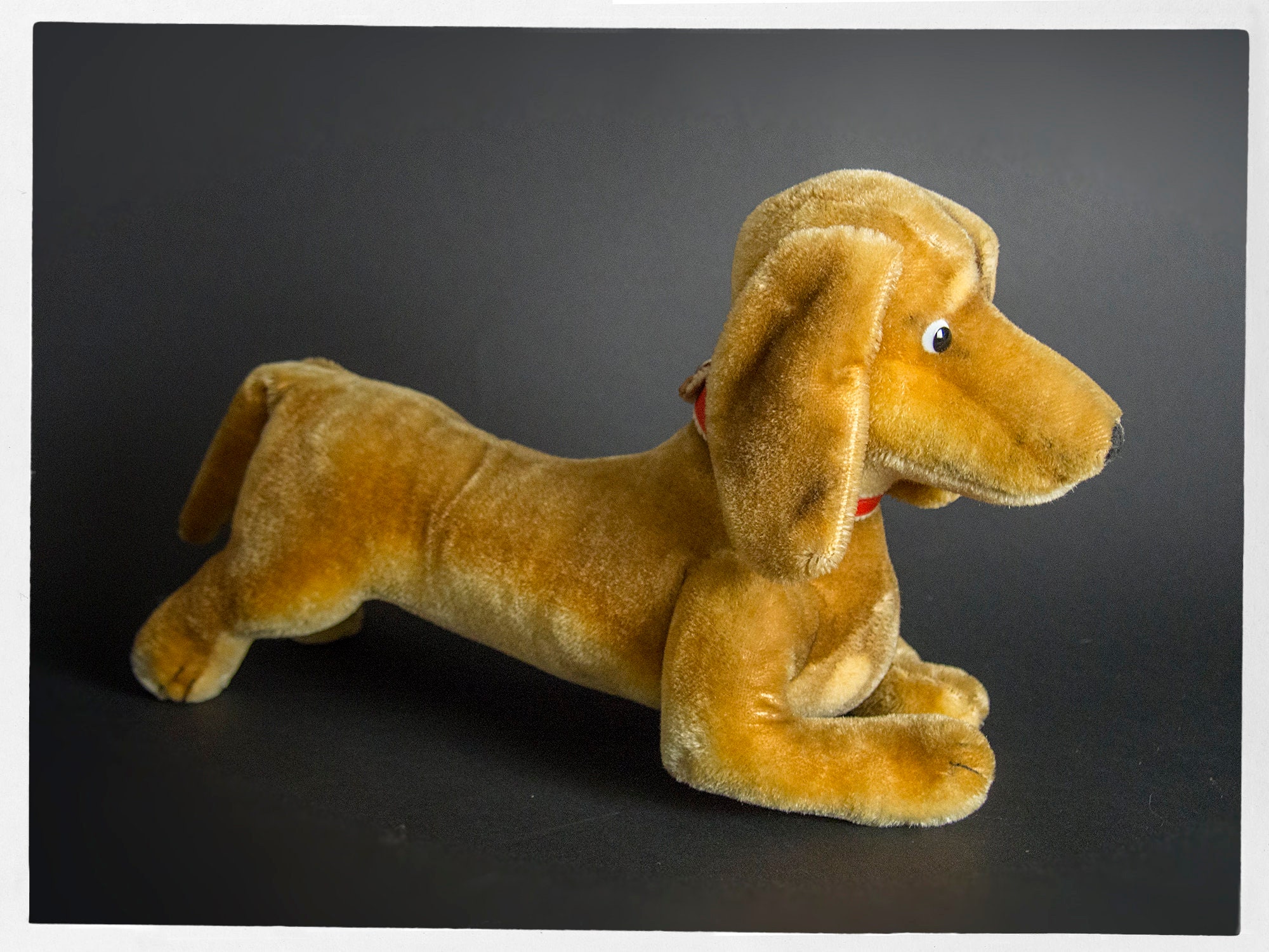 ぬいぐるみ Steiff Classic-Serie Dachshund Vintage 60s STEIFF Dog, Cute STEIFF Dachshund, German Wool Mohair