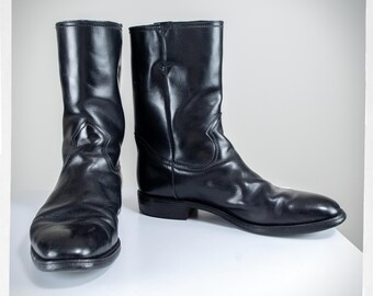90’s FRYE Engineer Zip Boots Vintage 90s 00s Frye Motorcycle Boots Harness Engineer