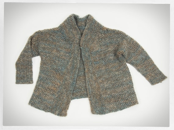 Hand Knit SWEATER, Handmade Wool Jumper, Wool Moha