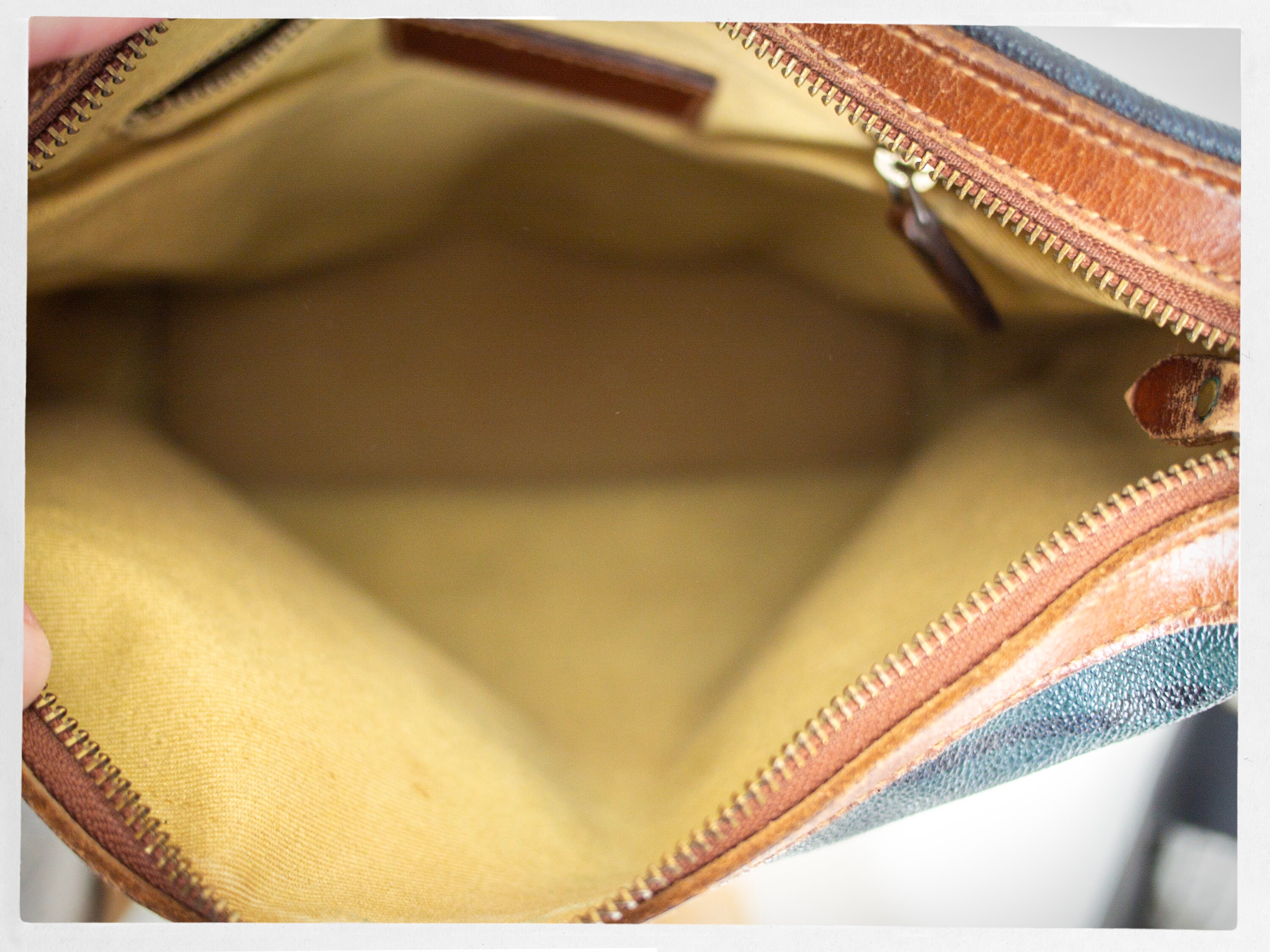 Vintage 80s Cross Body Bag, 80s Ralph Lauren Polo Bag, 80s TARTAN