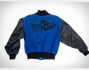 Vintage Letterman Jacket Retro Varsity 