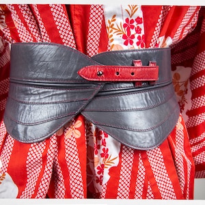Fringe Red Corset Belt for Curvy Women, Custom Folk Fabric High & Wide  Waist Belt, Bohemian Plus Size Plain Dress Belt, Statement Accessory 