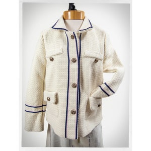 Nautical Style Peacoat, Y2K Fashion, Nautical Peacoat, Vintage Fashion, Elegant Fashion, Preppy Fashion, Double Breasted Peacoat, Boho Chic