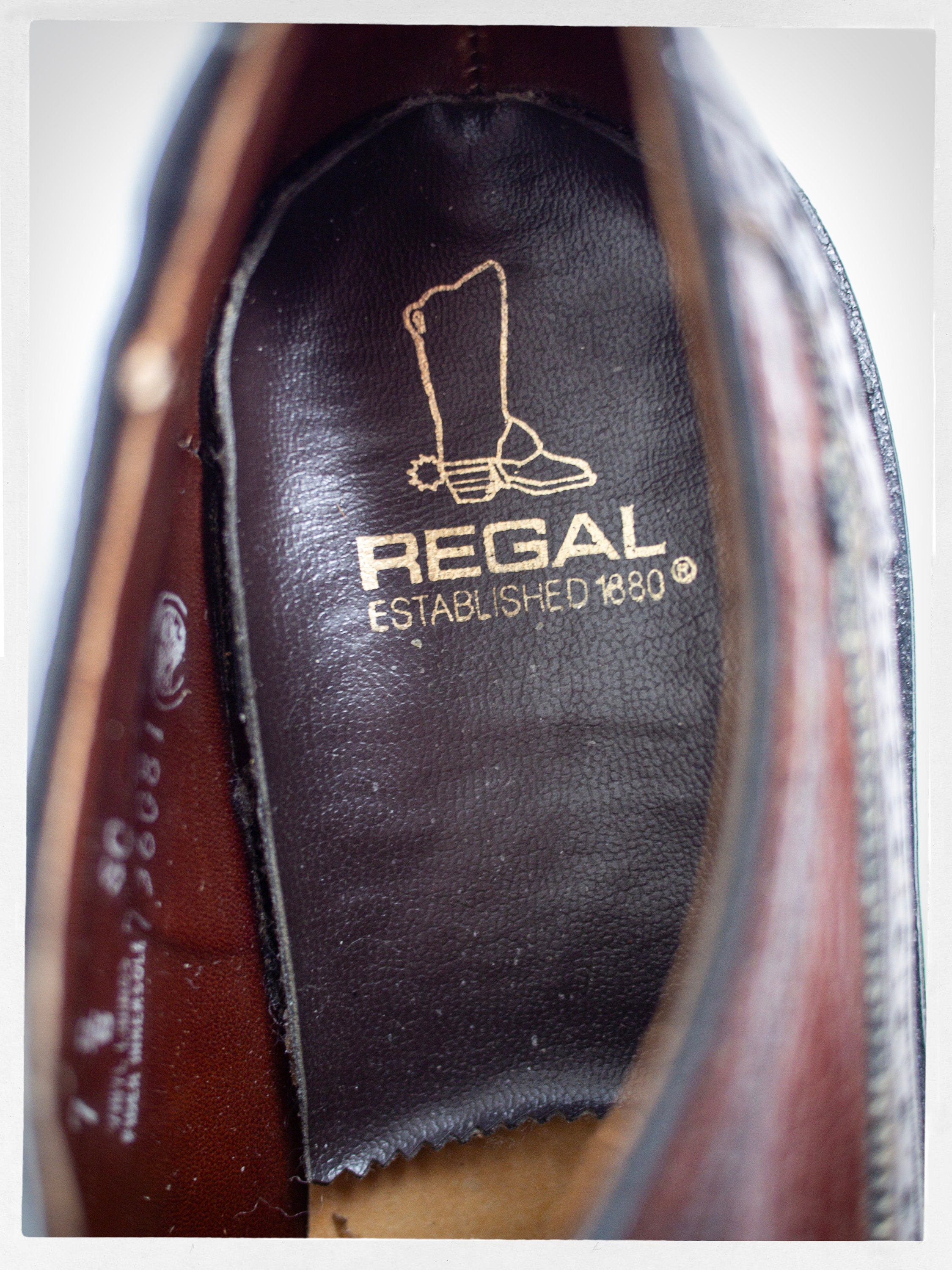 靴 80s vintage wingtip design leather shoes Buy Retro 70s Shoes, 70s Leather Brogues, 80s Wingtip Shoes, 70s