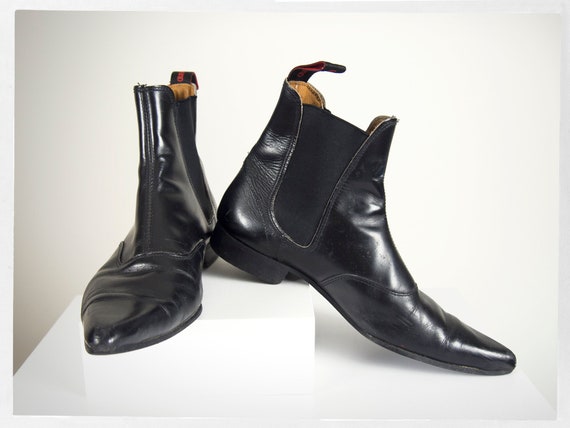 Retro PUNK Bootie, Retro Winklepicker, British Pun